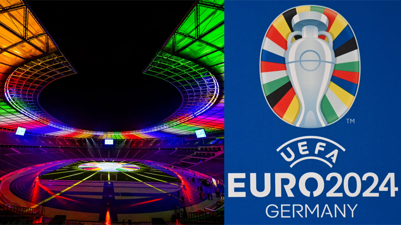 Official Germany Euro 2024 Logo Is Revealed During Light Show At